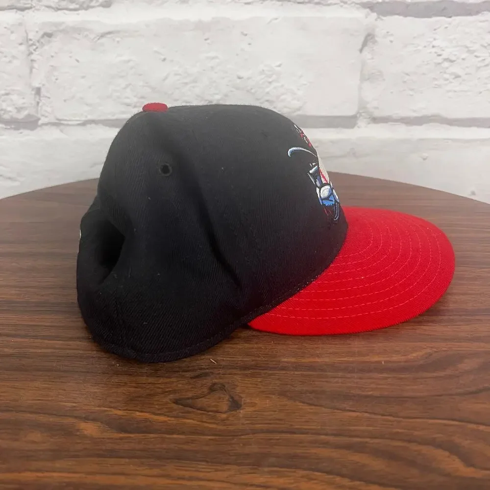 New Era Mens 7 3/4 Baseball Streetwear Retro USA Wool Lakewood BlueClaws Hat